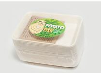 Tray Potatopak Small Natural 18x13x2cm, Carton 600 - Vegware