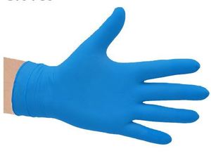 Nitrile Blue Gloves Powder Free X-LARGE - Selfgard