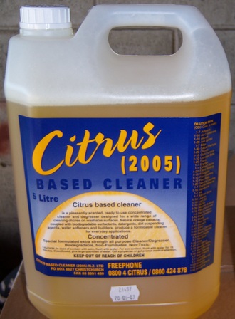 Citrus Based Cleaner