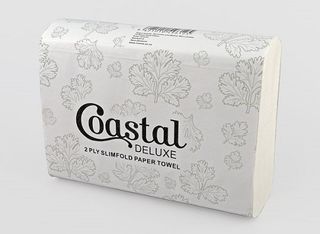Paper Towel Slimfold Deluxe - Coastal