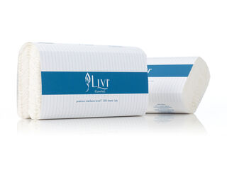 Premium Slimfold Towel 1 PLY 200s - Livi Essentials