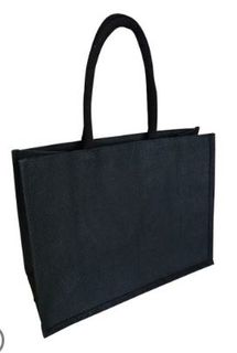 Shopper Bag Laminate Black - Ecobags