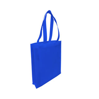 Tote with Gusset - ROYAL BLUE - Ecobags