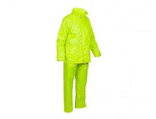 Good2Glow' Rainsuit, Jacket & Pant Set, Neon Yellow X-LARGE - Esko