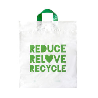 Retail/Checkout Bag Recyclable Medium 37x42.5cm, Carton - Ecobags