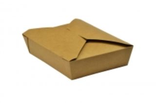 No.2 food carton 1500ml 19.5x14x5cm - Vegware