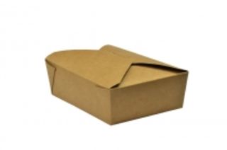 No.3 food carton 1800ml 19.5x14x6.5cm - Vegware