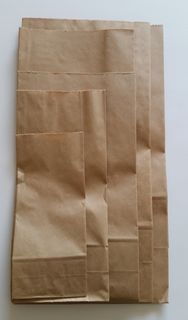 SOS Block Bottom Paper Bag #1 90x50x205mm - Fortune