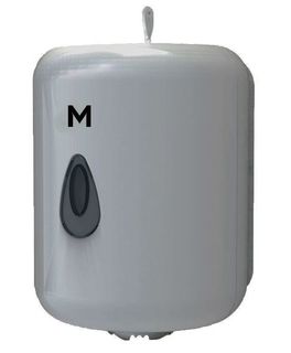 Centre Feed Towel Dispenser - Silver, 1 Roll Capacity - Matthews