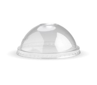 250ml (8oz) bowl PET dome lid - clear - BioPak