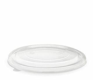 1,300ml Kraft BioBowl PET lid - clear - BioPak