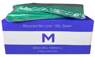 Bin Liner 120L Green - Matthews