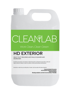 HD EXTERIOR - heavy duty building and wall cleaner and degreaser 5L - CleanLab