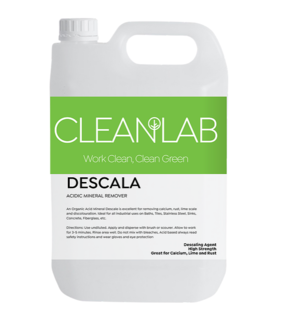 DESCALA - acidic mineral remover 5L - CleanLab