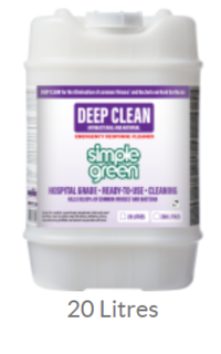 Deep Clean AntiBacterial and Antivirus 20L - Simple Green