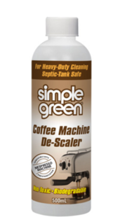 Coffee Machine De-Scaler 500ml - Simple Green