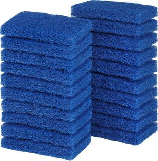 Scrub-A-Dub Pad 6x4 inch / 150x100mm BLUE - Glomesh