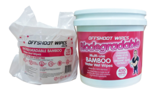 Water Wet Wipes Biodegradable Bamboo - Offshoot