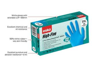 Hi-Risk Nitrile Gloves X-LARGE - Esko