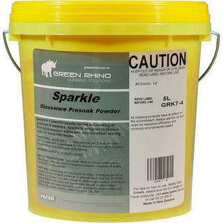 Glassware Pre-soak Powder - Green Rhino