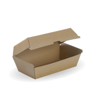 Regular snack box - FSC Mix - kraft  - Biopak