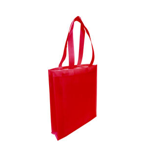 Tote with Gusset - RED - Ecobags