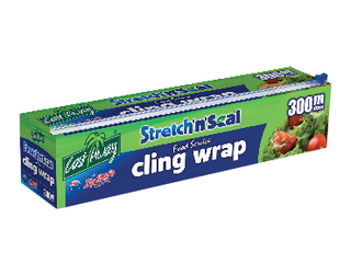 Stretch'n'Seal' Foodservice Cling Wrap 33cm - 300m - Castaway