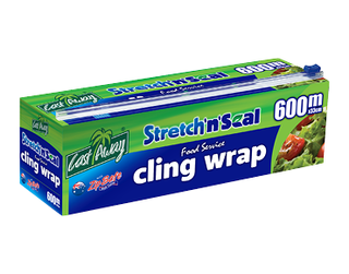 Stretch'n'Seal' Foodservice Cling Wrap 33cm - 600m - Castaway