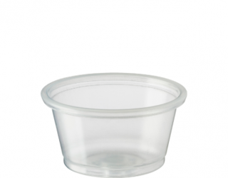 Small Portion Control Cups 22 ml, Clear - Castaway