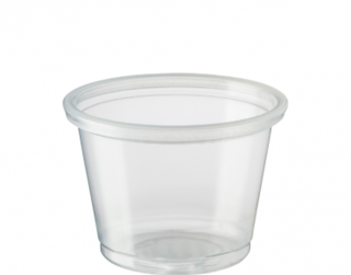 Small Portion Control Cups 30 ml, Clear - Castaway