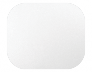 Small Rectangular Take-Away Container Lids (suit CA-RFC440), White - Castaway