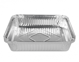 Large Square Catering Containers 1563 ml - Castaway