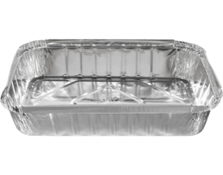 Large Rectangular Catering Containers, Deep 2500 ml - Castaway