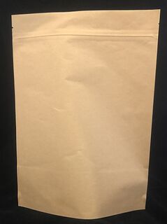 Stand Up Pouch Compostable 100gm 120x200mm Kraft
