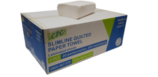 Slimline QUILTED Paper Towel 2Ply - CPC NZ