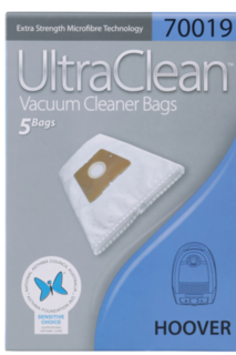 ULTRA CLEAN HOOVER MICROFIBRE VACUUM BAGS 5 PACK - Filta