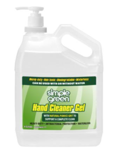 Hand Cleaner Gel 4L Pump bottle - Simple Green