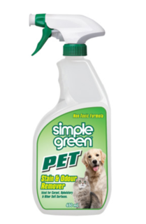 Pet Stain and Odour Remover 650ml - Simple Green