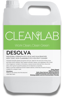 DESOLVA - eco glue and gum remover 5L - CleanLab
