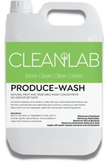 PRODUCE-WASH - natural safe fruit and vegetable wash 5L - CleanLab