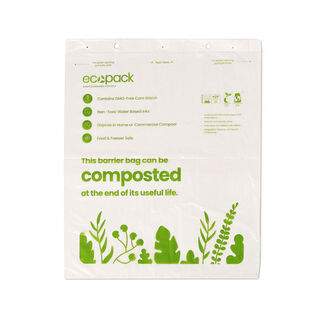 Barrier Bags Compostable, Small, Carton 2000 - Ecopack
