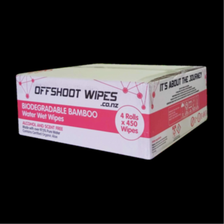 Water Wet Wipes Biodegradable Bamboo Refills - Offshoot