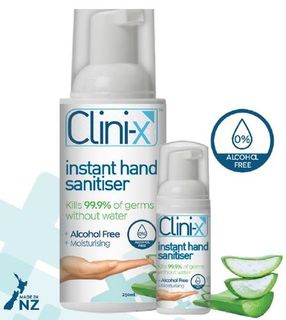 Hand Sanitiser Alcohol Free Carton 6x500ml - Clini-X