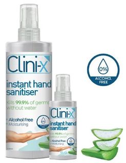 Hand Sanitiser Alcohol Free Carton 24x120ml - Clini-X