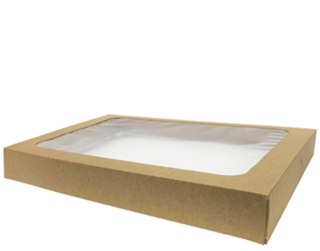 Paperboard Lid Large Platter Tray - Castaway