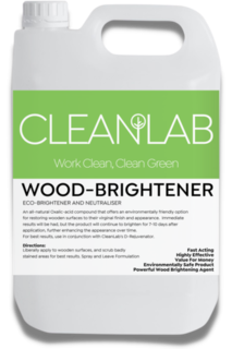 Wood Brightener Eco Brightener & Neutraliser 5Litres - Cleanlab