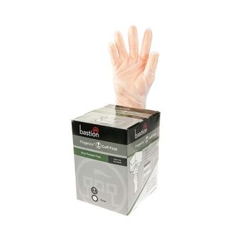 Progenics Vinyl P/F Clear Gloves Small - UniPak