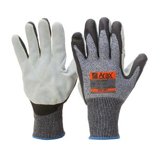 ARAX® Ultra-Thin Foam Nitrile and Synthetic Leather Palm, Size 9 - Paramount