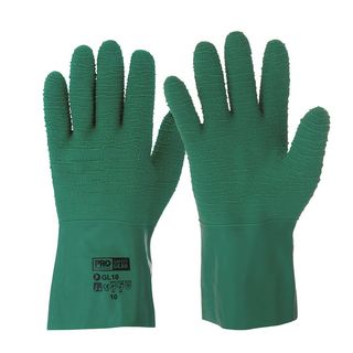 Green Gauntlet Gloves, Size 9 - Paramount