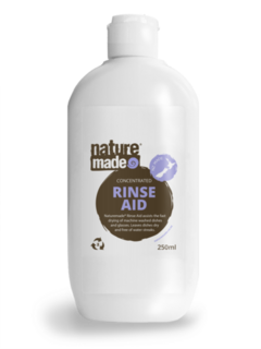 Rinse Aid for auto dishwash 250ml - Naturemade